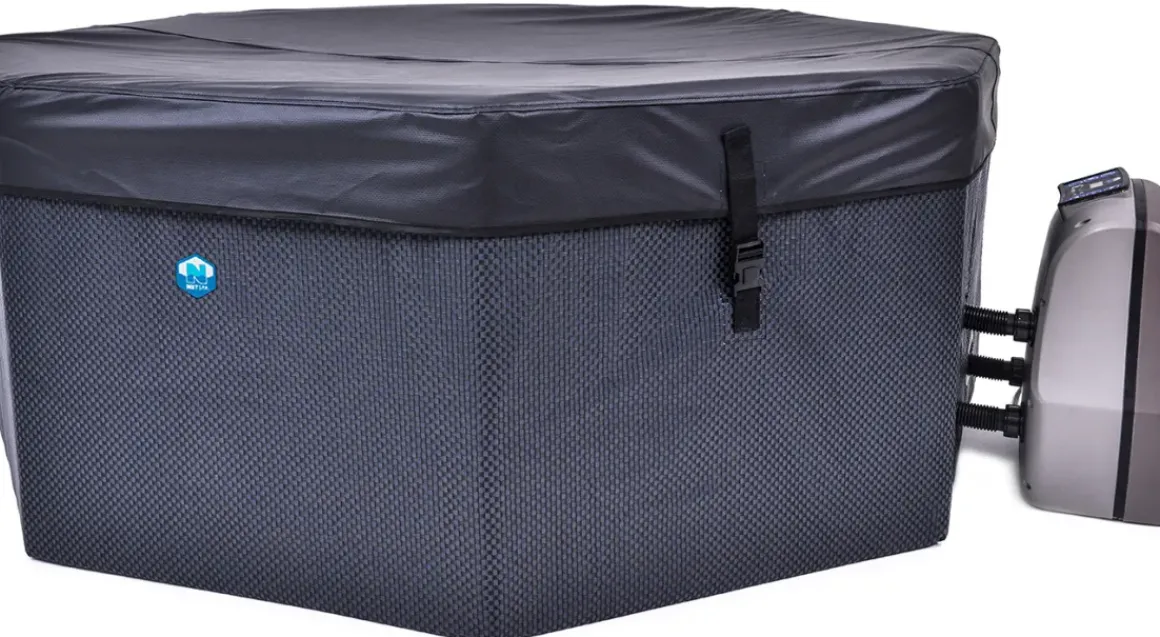 Semi-Rigide Spa Octopus 6Prs Zwart/Wit O193X73Cm