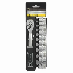 Sencys Dopsleutelset – 11 Stuks