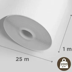 Sencys Glasweefselbehang Ruit 25M 200Gram