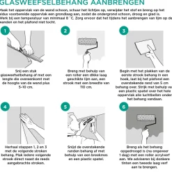 Sencys Glasweefselbehang Ruit Klein 25M 136 Gram