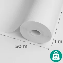 Sencys Glasweefselbehang Ruit 50M 119Gram