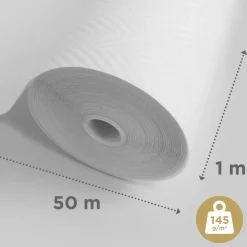 Sencys Glasweefselbehang Visgraat 50M 145Gram
