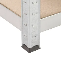 Sencys Opbergrek Gegalvaniseerd Staal Grijs/Bruin 176X120X45Cm