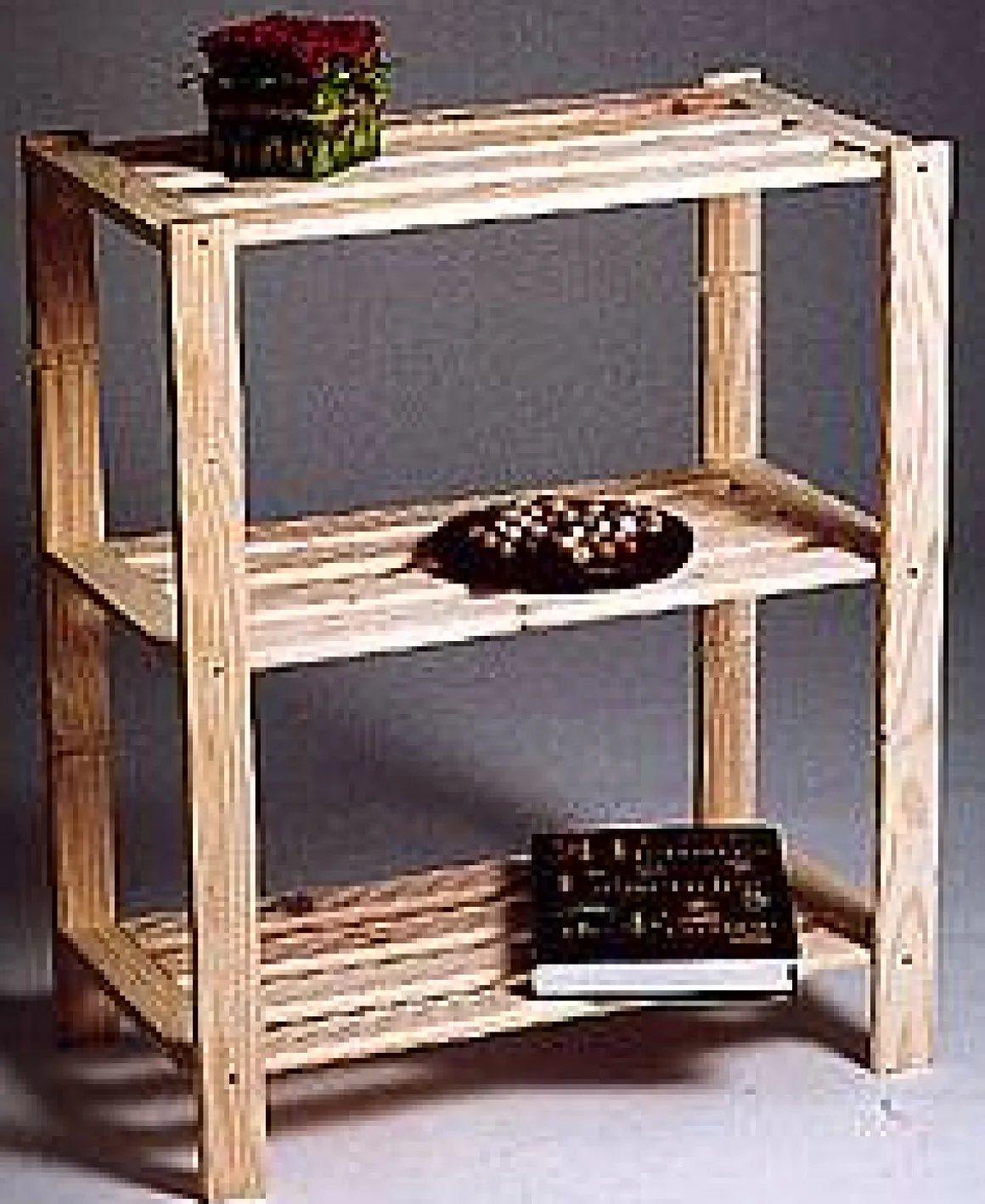 Sencys Rek 3 Legplank In Massief Den 90X75X40Cm
