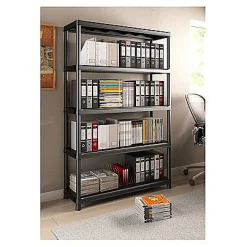 Sency'S Rek Pvc Zwart 40 X 120 X 187 Cm