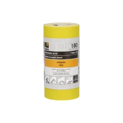 Sencys Rol Schuurpapier Geel A/O 115Mm X 5M P180