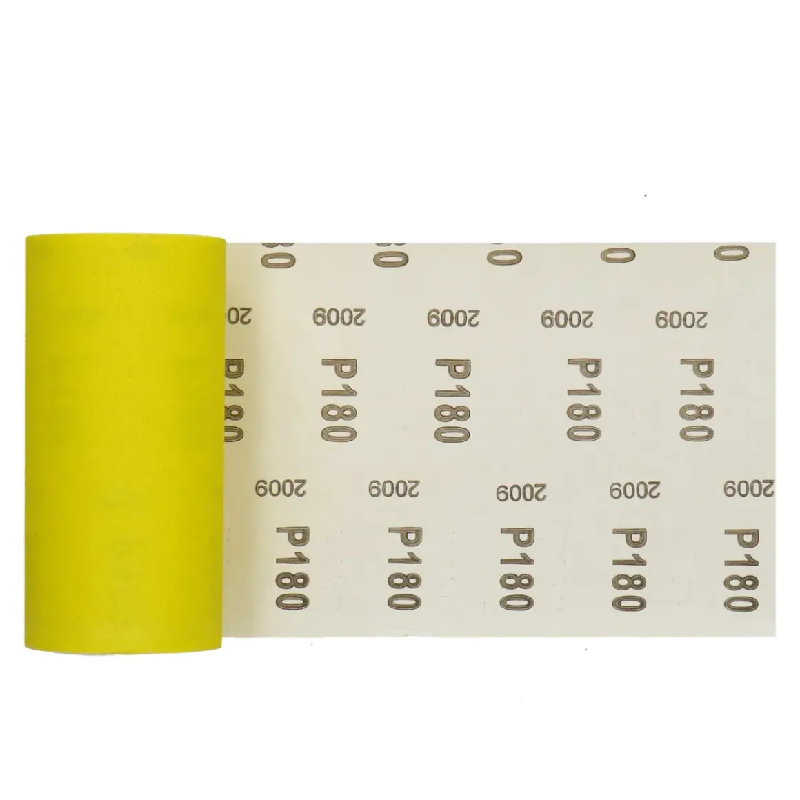 Sencys Rol Schuurpapier Geel A/O 115Mm X 5M P180