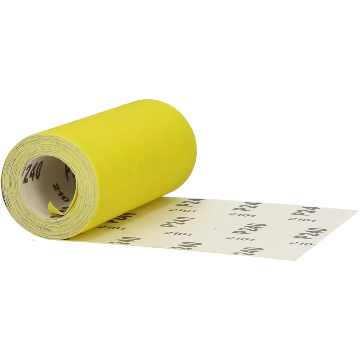 Sencys Rol Schuurpapier Geel A/O 115Mm X 5M P240