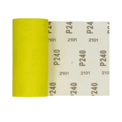 Sencys Rol Schuurpapier Geel A/O 115Mm X 5M P240