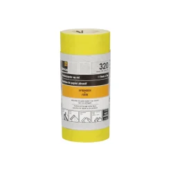 Sencys Rol Schuurpapier Geel A/O 115Mm X 5M P320