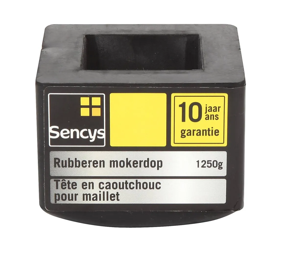 Sencys Rubberen Mokerdop Voor Moker Van 1,25Kg
