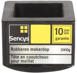 Sencys Rubberen Mokerdop Voor Moker Van 2Kg