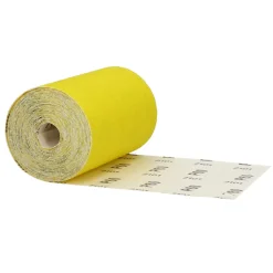 Sencys Schuurrol Papier Geel A/O 115Mm X 5M P60