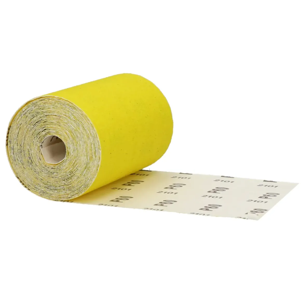 Sencys Schuurrol Papier Geel A/O 115Mm X 5M P60