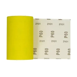Sencys Schuurrol Papier Geel A/O 115Mm X 5M P60