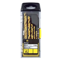 Sencys Set Hss-Metaalboren - 5 Stuks