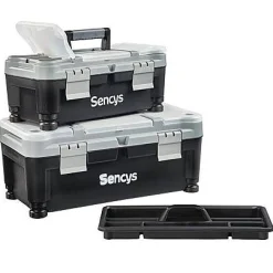 Sencys Set Van 2 Gereedschapskoffers