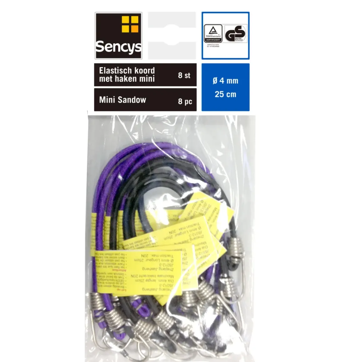 Sencys Spanwartel Haak 25Cm 8St