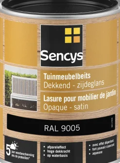 Sencys Tuinmeubelbeits Dekkend Ral9005 750Ml