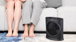 Sencys Ventilatorkachel 2000W Met Oscillatie Zwart