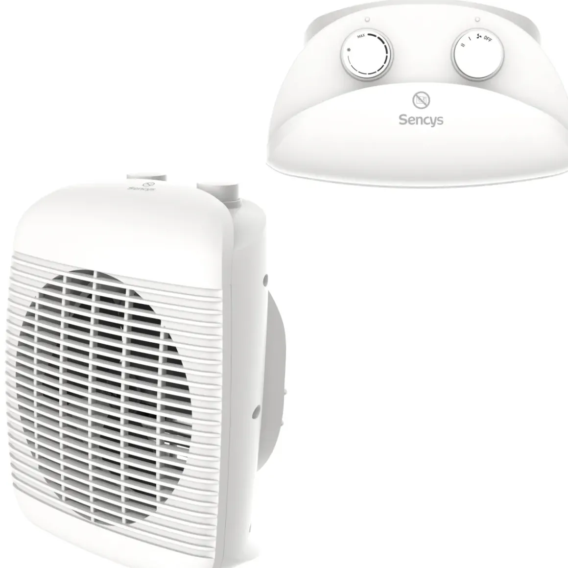 Sencys Ventilatorkachel 2000W Wit