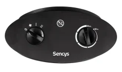 Sencys Ventilatorkachel 2000W Zwart