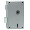 Sencys Verticaal Oplegslot Linksdraaiend M980 Staal Grijs 57X50Mm