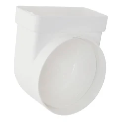 Sencys Vlakkanaal 110X55Mm Verloop Knie O100Mm Kunststof