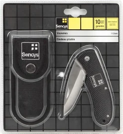 Sencys Vouwmes + Etui 130Mm