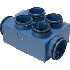 Sencys Woonhuisventilator 2X O125 + 4X O100 Ce
