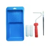 Set Met Verfbak En Lakroller Blauw