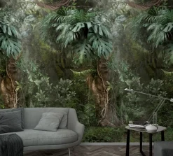 Smart Art Fotobehang Groene Jungle