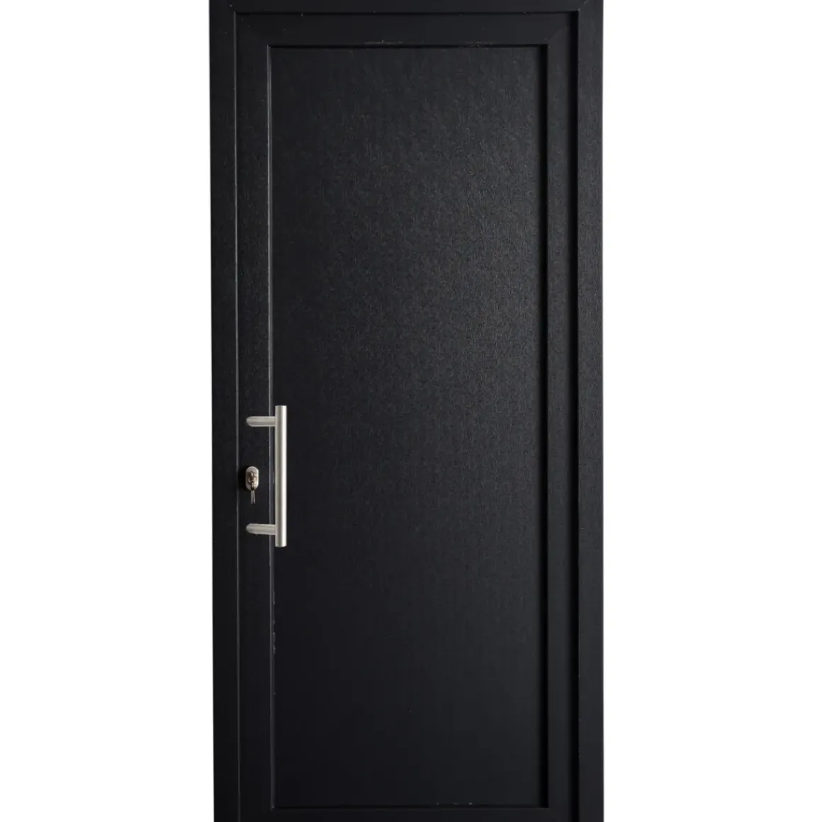 Solid Buitendeur Esterno E02 Vol Paneel Antraciet Links 98X218Cm
