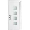 Solid Buitendeur Esterno E05 4 Vensters Wit Links 98X218Cm