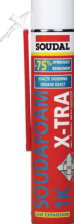 Soudafoam Eencomponent Pu-Schuim X-Tra 1K Hand Held 750Ml