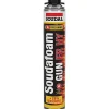Soudal Brandwerend Pu-Schuim Soudafoam 750Ml Pistoolschuim