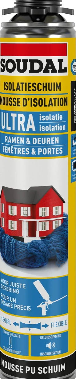 Soudal Pu Isolatieschuim Pistool Ultra Isolatie 750Ml