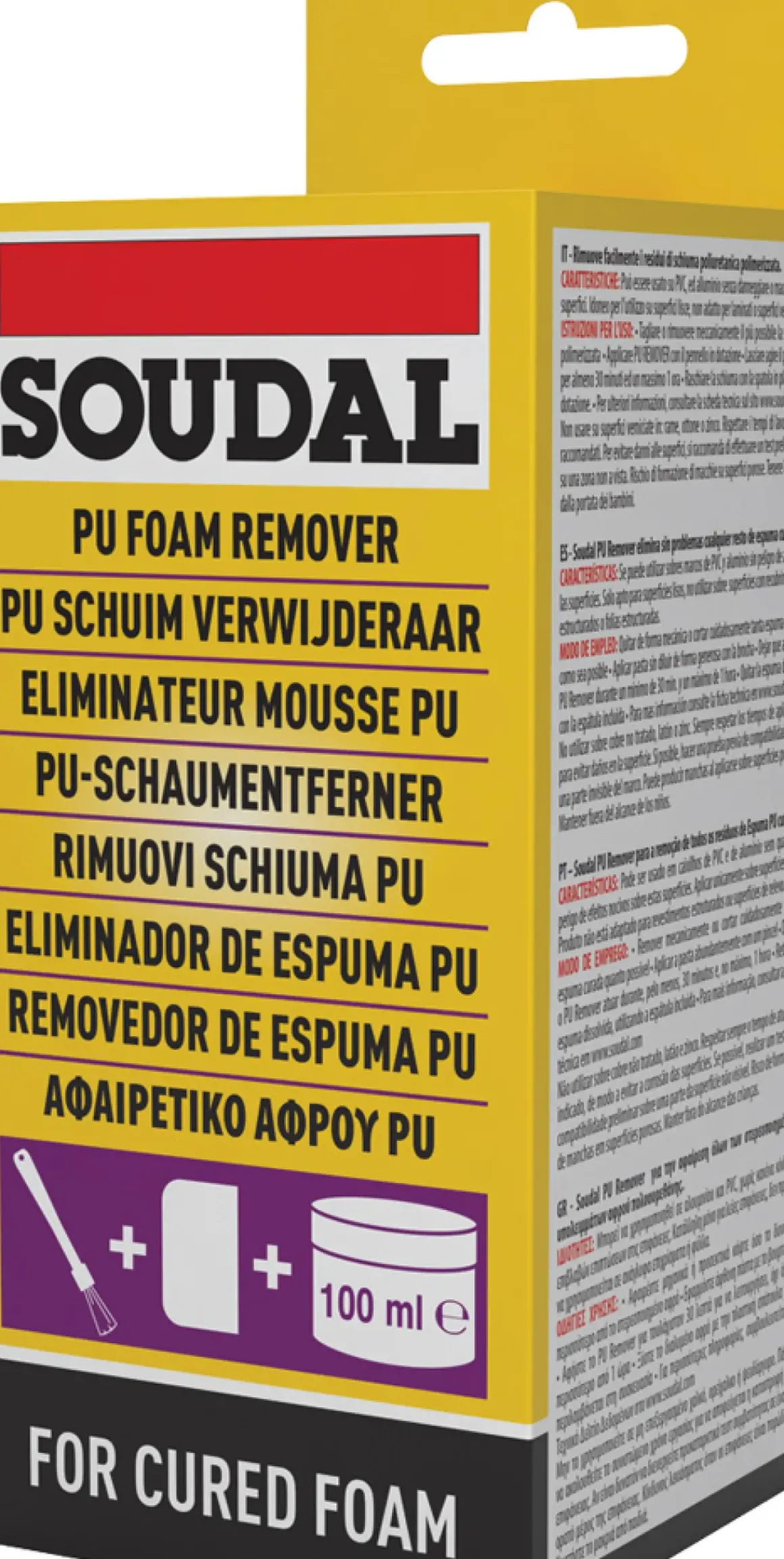 Soudal Pu Schuim Verwijderaar 100Ml