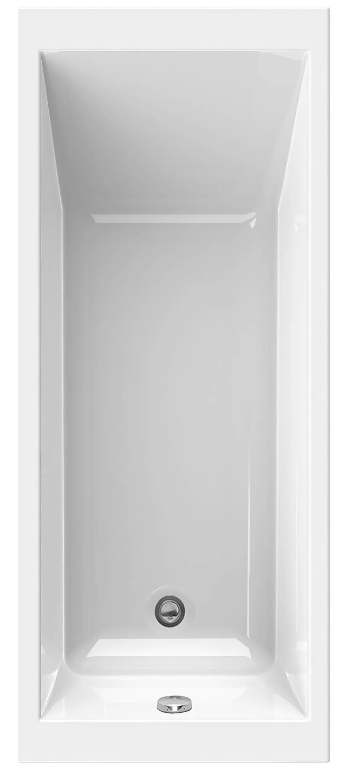 Spacy Rechthoekig Bad - 175 X 75 X 55-57 Cm - Puretex®