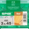 Spax Parketschoef 'T-Star' Wirox 3.5X45Mm 450 Stuks