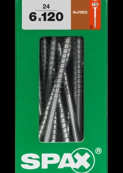 Spax Schroef 'Hi.Force' Wirox 6X120Mm 24 Stuks