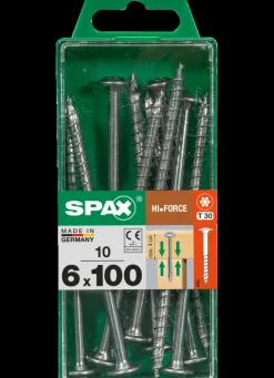 Spax Schroef 'Hi.Force' Wirox 6X100Mm 10 Stuks