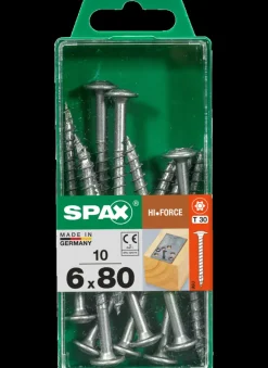 Spax Schroef 'Hi.Force' Wirox 6X80Mm 10 Stuks
