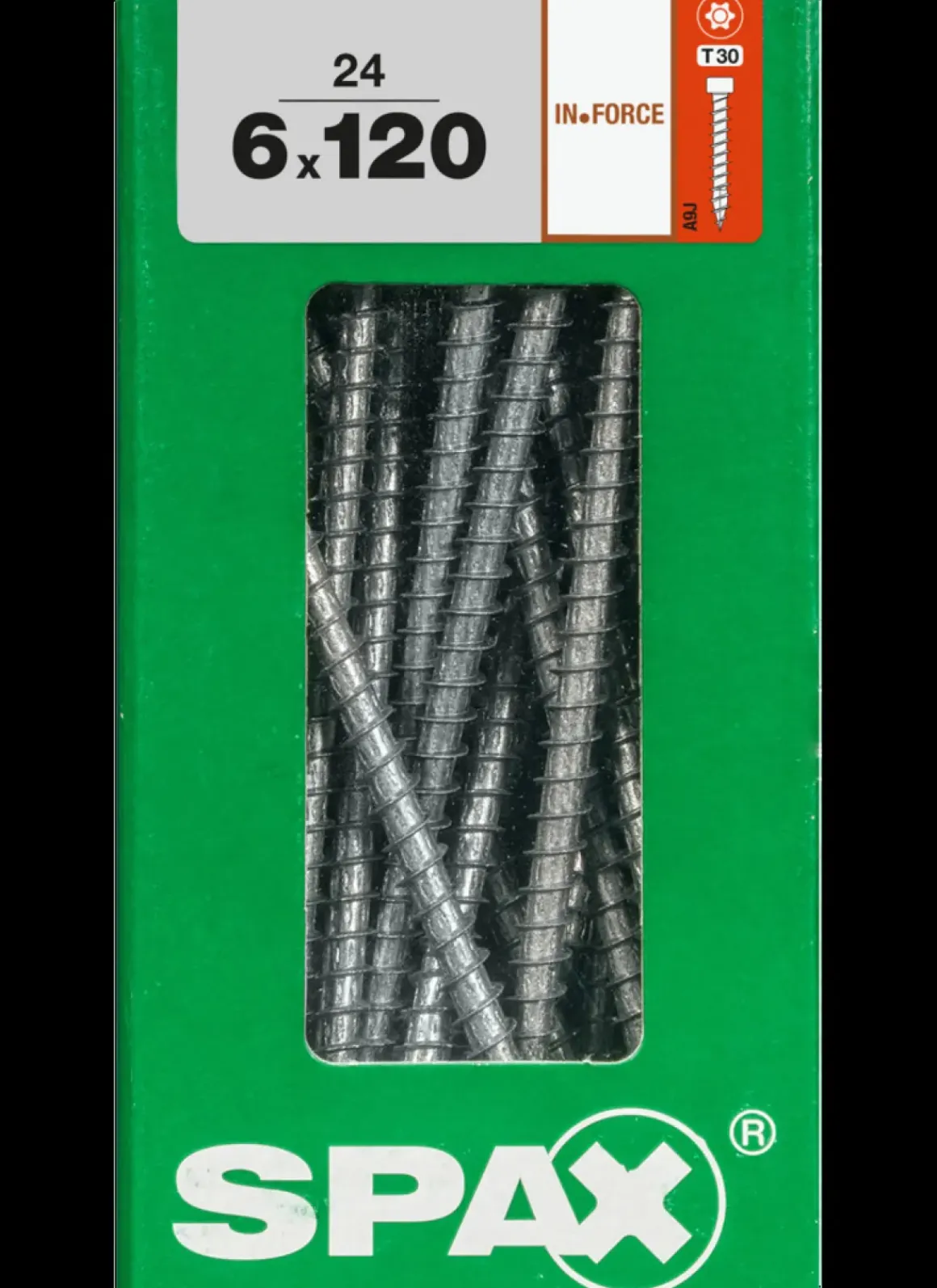 Spax Schroef In.Force Wirox 6X120Mm 24 Stuks