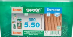 Spax Terrasschroef A2 Rvs 50X5Mm 550St