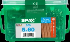 Spax Terrasschroef A2 Rvs 60X5Mm 200St