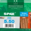 Spax Terrasschroef A2 Rvs Bruin 50X5Mm 230St