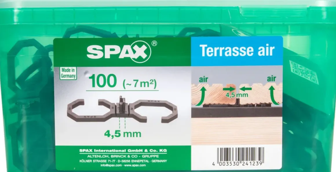 Spax Terrasverhoger Air Hkb L 4,5Mm 100St