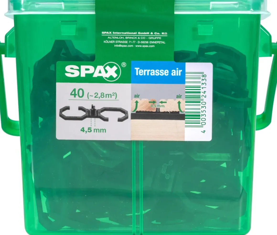 Spax Terrasverhoger Air Hkb M 4,5Mm 40St