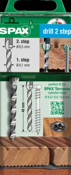 Spax Trappenboor Drill 2 Step
